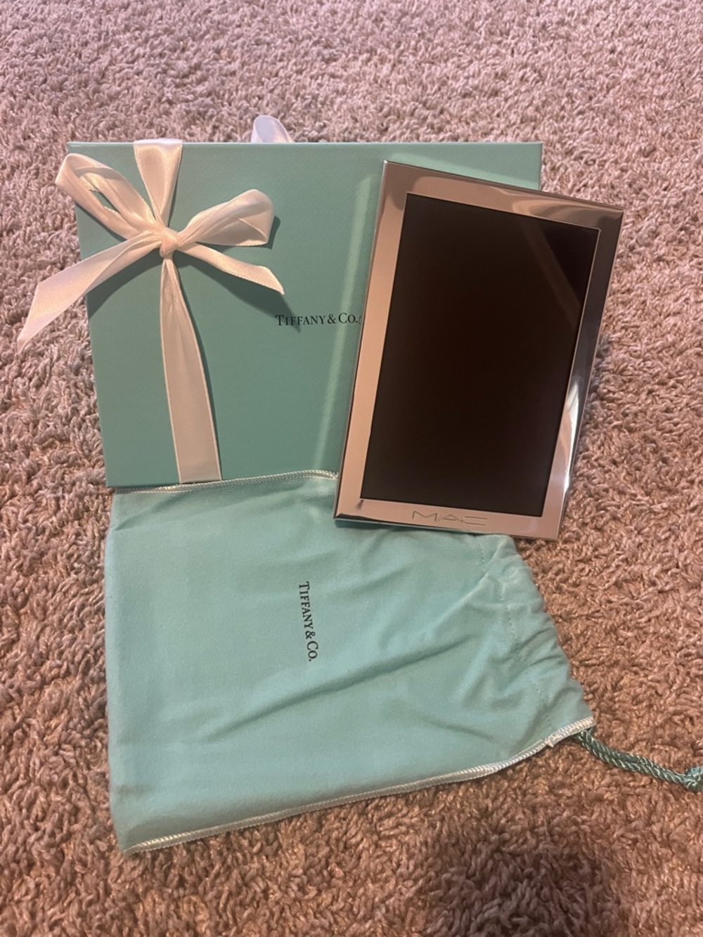 Tiffany & Co. Photo Frame with MAC Engraving